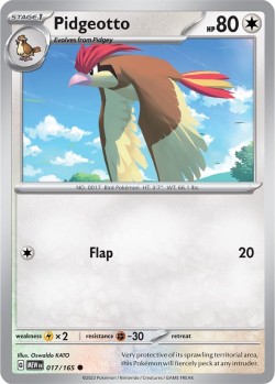 Carte Pokémon: Pidgeotto