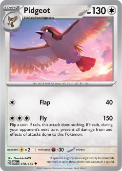 Carte Pokémon: Pidgeot