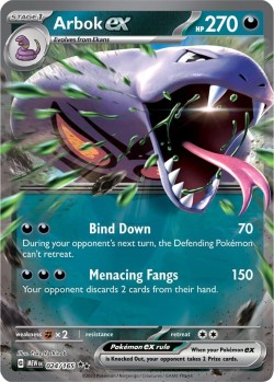 Carte Pokémon: Arbok ex