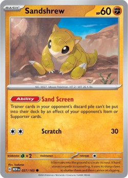 Carte Pokémon: Sandshrew