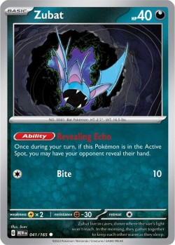 Carte Pokémon: Zubat