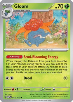 Carte Pokémon: Gloom