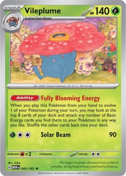Carte Pokémon: Vileplume