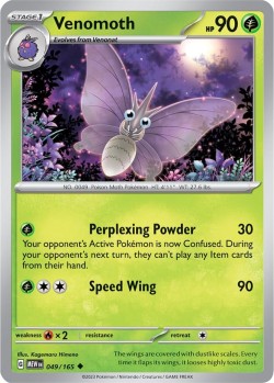 Carte Pokémon: Venomoth