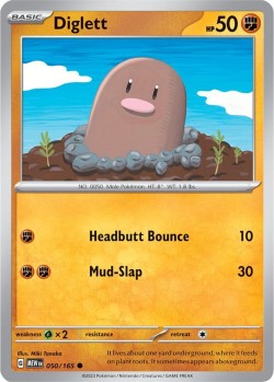Carte Pokémon: Diglett