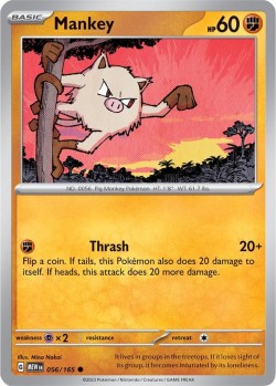 Carte Pokémon: Mankey