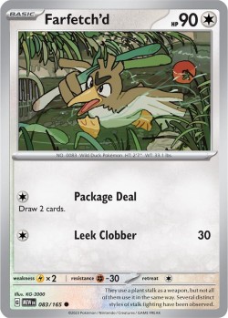 Carte Pokémon: Farfetch'd