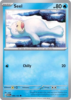Carte Pokémon: Seel