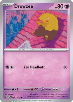 Carte Pokémon: Drowzee