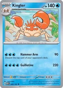 Carte Pokémon: Kingler
