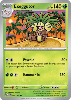 Carte Pokémon: Exeggutor