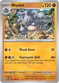 Carte Pokémon: Rhydon