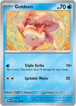 Carte Pokémon: Goldeen