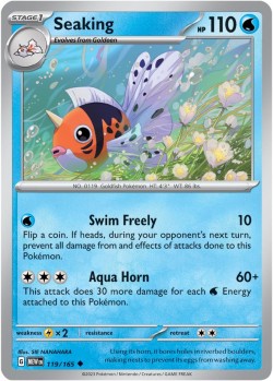 Carte Pokémon: Seaking