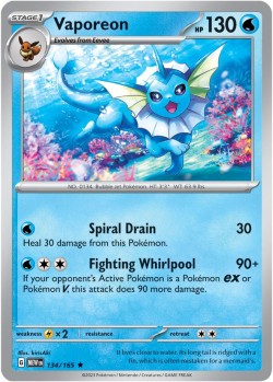 Carte Pokémon: Vaporeon