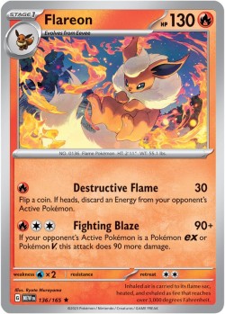 Carte Pokémon: Flareon