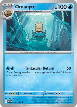 Carte Pokémon: Omanyte