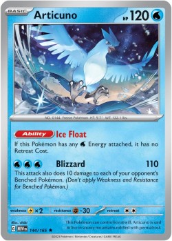 Carte Pokémon: Articuno