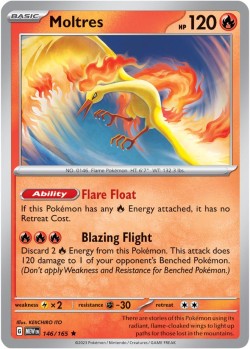 Carte Pokémon: Moltres
