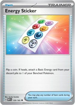 Carte Pokémon: Energy Sticker