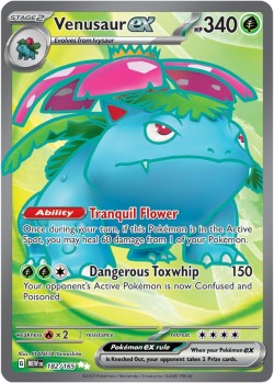 Carte Pokémon: Venusaur ex