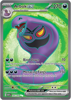 Carte Pokémon: Arbok ex