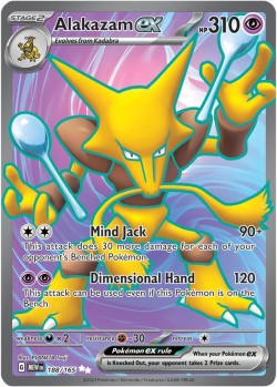 Carte Pokémon: Alakazam ex