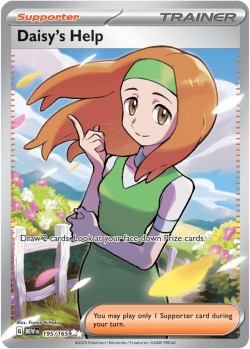 Carte Pokémon: Daisy's Help