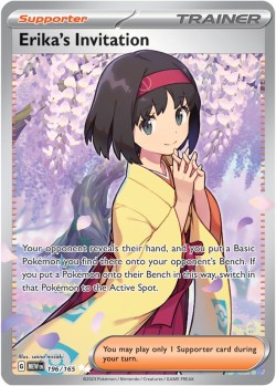 Carte Pokémon: Erika's Invitation