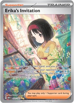 Carte Pokémon: Erika's Invitation
