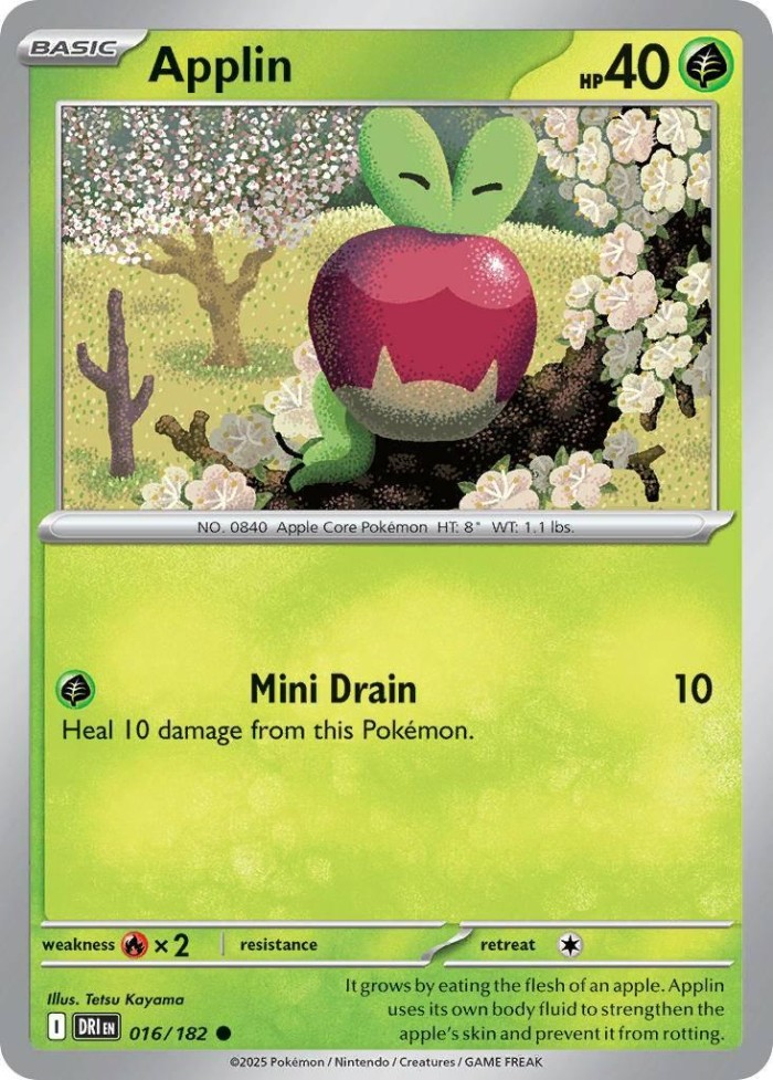Carte Pokémon: Applin [Verpom]