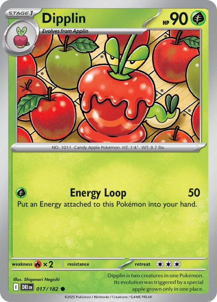 Carte Pokémon: Dipplin [Pomdramour]