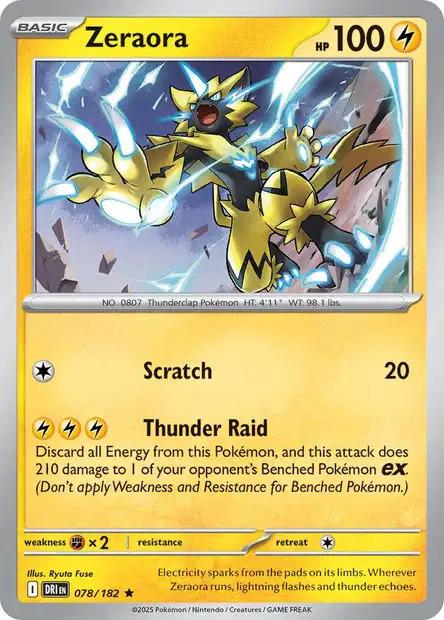 Carte Pokémon: Zeraora [Zeraora]