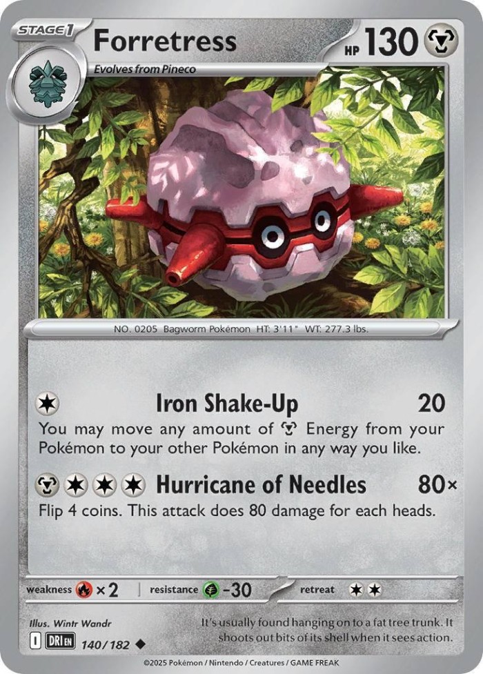Carte Pokémon: Forretress [Foretress]