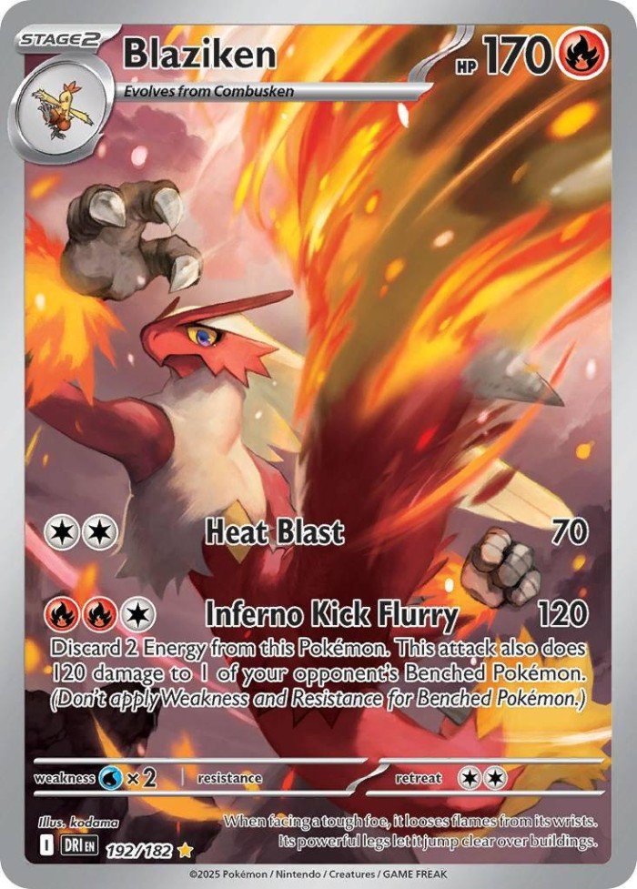 Carte Pokémon: Blaziken [Braségali]