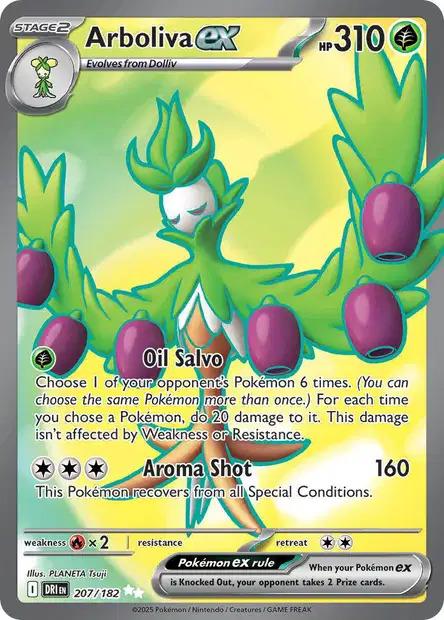 Carte Pokémon: Arboliva ex [Arboliva ex]