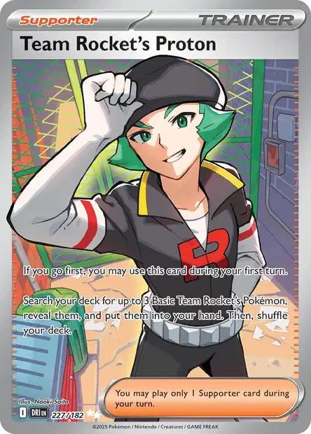 Carte Pokémon: Team Rocket's Proton [Lance de la Team Rocket]