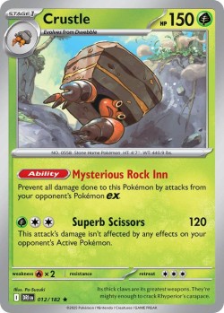 Carte Pokémon: Crustle