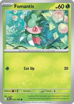 Carte Pokémon: Fomantis