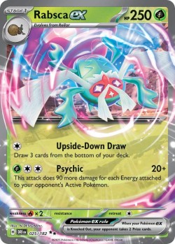 Carte Pokémon: Rabsca ex