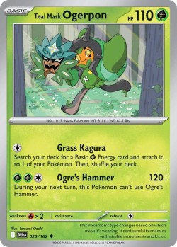 Carte Pokémon: Teal Mask Ogerpon