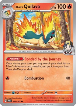 Carte Pokémon: Ethan's Quilava