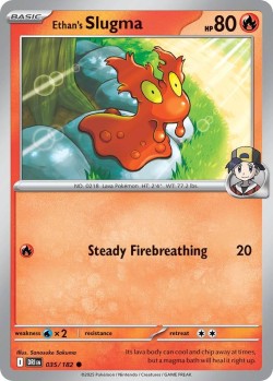 Carte Pokémon: Ethan's Slugma