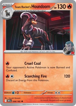 Carte Pokémon: Team Rocket's Houndoom