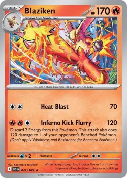 Carte Pokémon: Blaziken