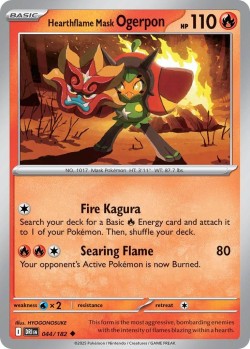 Carte Pokémon: Hearthflame Mask Ogerpon