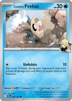 Carte Pokémon: Cynthia's Feebas