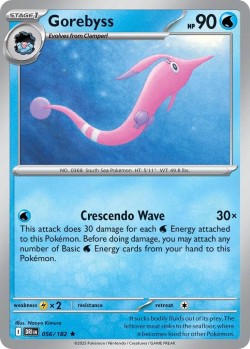 Carte Pokémon: Gorebyss
