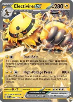 Carte Pokémon: Electivire ex