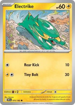 Carte Pokémon: Electrike